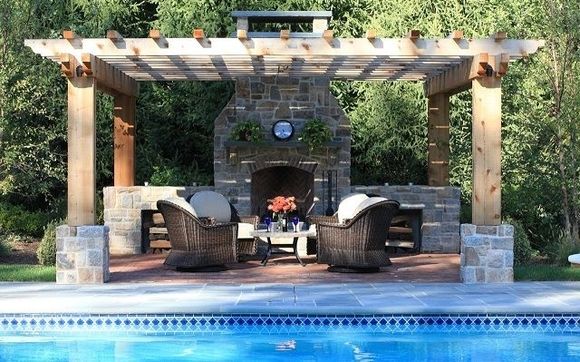 Selah Pools Outdoor Kitchens Firepit Fireplace Pergola By