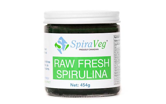 Raw live Spirulina by SpiraVeg Foods West Ltd.