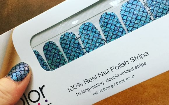 Mermaid nails! Atlantis by Color Street! by Color Street Nail Polish Strips  by Upscale Nails in Houston, TX - Alignable