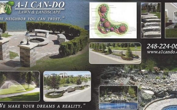 Landscape Design & Installation  by A-1 Can-Do Lawn & Landscape