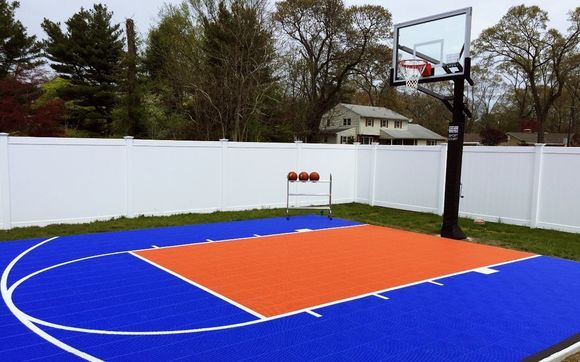 Hardwood Basketball Court - SportProsUSA