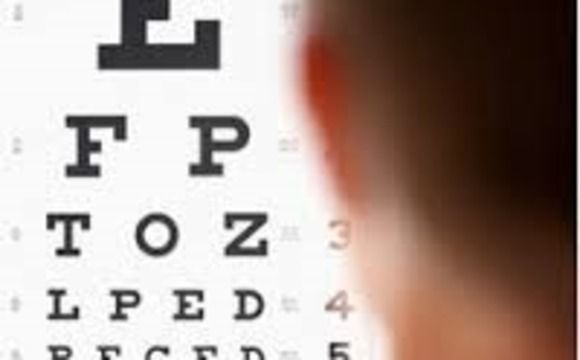 Vision testing  by Landmark Occupational Health