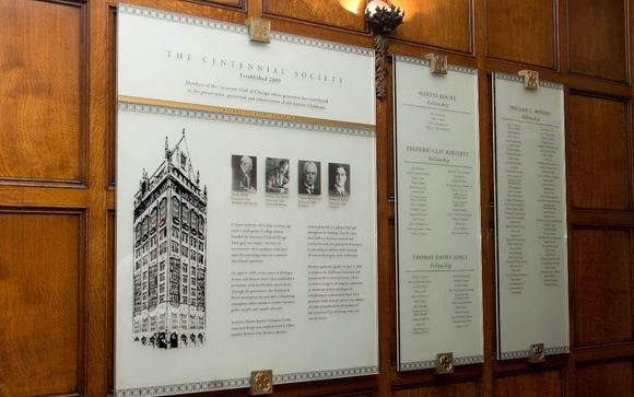 Glass Signage and Recognition Walls by RHELGE Glass Art