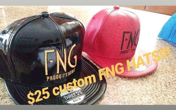 Custom FNG Productions hats by Fng productions