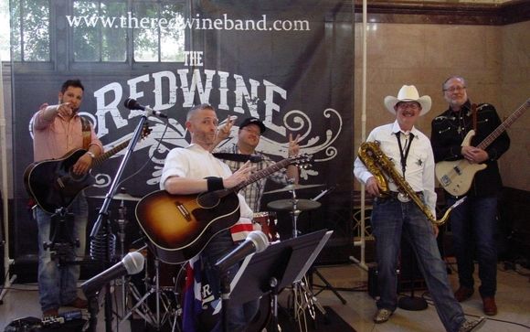 Pro Tour Stage Backdrop  by The Redwine Band