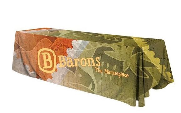 Custom Table Throws by MediaGroup Promotions