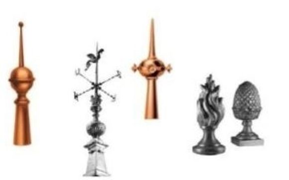 VMZinc Rainwater systems and Ornaments by Ornametals- Zinc and Copper Gutters, Ornaments, Restoration