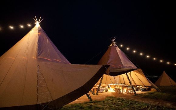 Luxury Event Tipi Tent by Indah Events