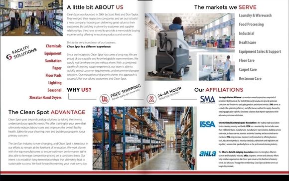 WE MAKE CLEANING (PLACES) SIMPLE by Clean Spot