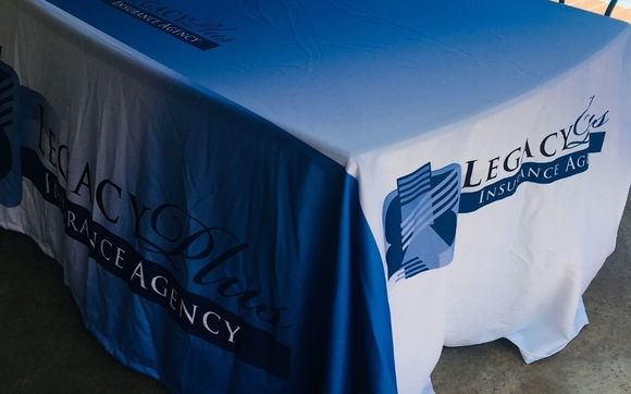 Trade Show Table Covers by Pinnacle Business Systems