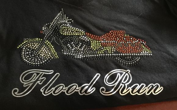 Custom rhinestone and rhinestud transfers by Wildthreads Silkscreen & Embroidery Promotions