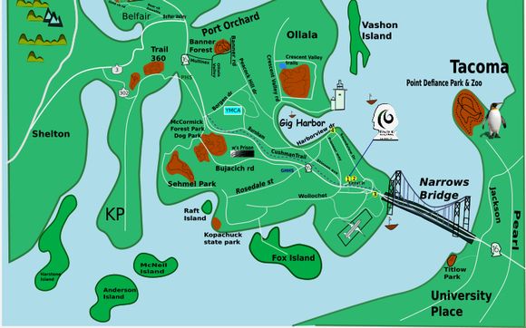 Local Trail Parks And Local Businesses By Route 16 Running And
