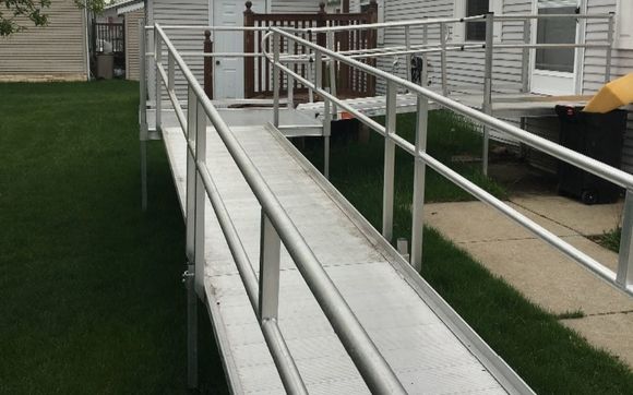 Aluminum Modular Wheelchair Ramp by COR Freedom LLC in Flushing, MI ...