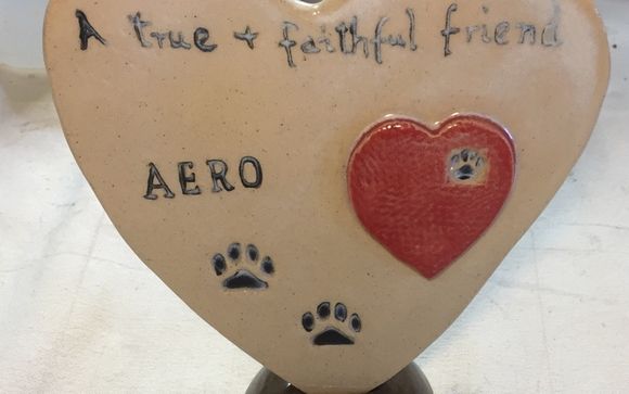 Memorialize your departed animal companion by Pottery by Jezz