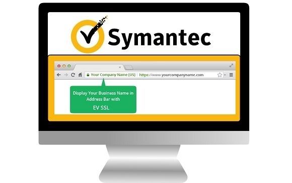 Symantec EV SSL certificate - Display business name in browser by ClickSSL