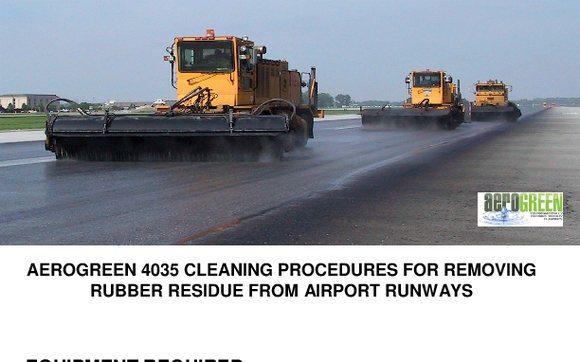 AEROGREEN 4035 Runway Rubber Remover by Hi-Lite Solutions, LLC in Clear ...