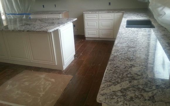 Countertop And Cabinet Install By Legacy Tile In Panama City Fl
