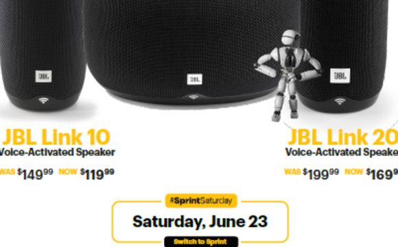 sprint jbl speakers