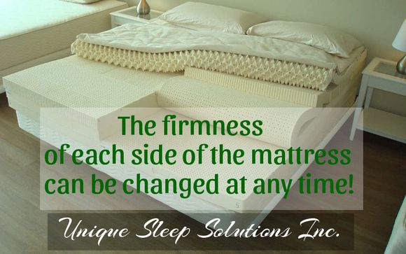 Unite Tailored Latex Mattress for You & Your Person! by Unique Sleep Solutions Inc.