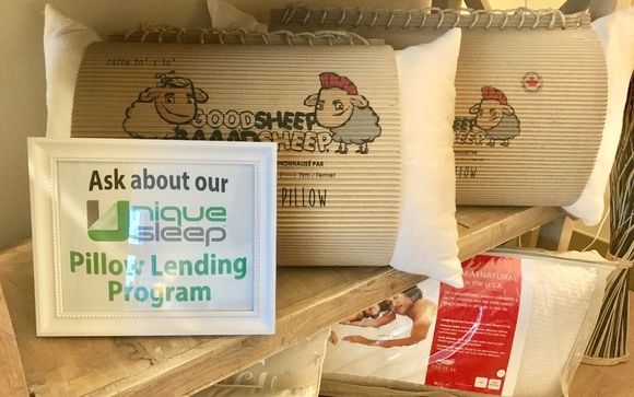 Pillow Lending Program! by Unique Sleep Solutions Inc.