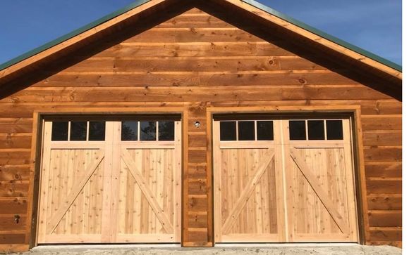 Custom Western Red Cedar Garage Doors By Texas Custom Garage Doors