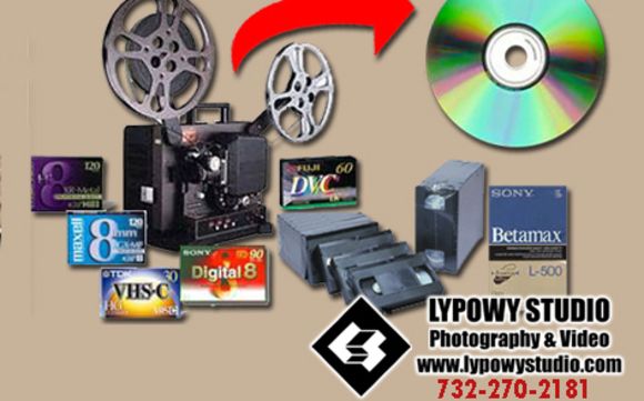 Video Transfers and Custom Editing by Lypowy Studio Photography & Video