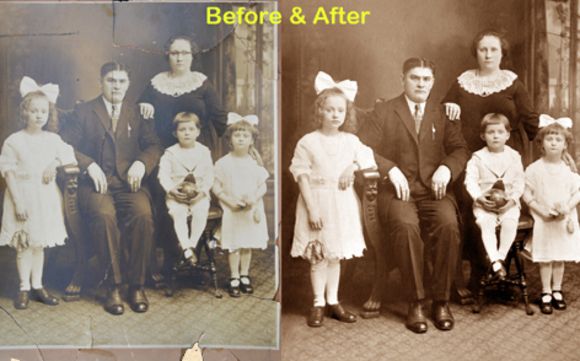 Photo Restoration by Lypowy Studio Photography & Video