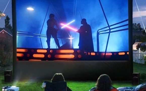 Outdoor Movie Night by Entertainment On Wheels