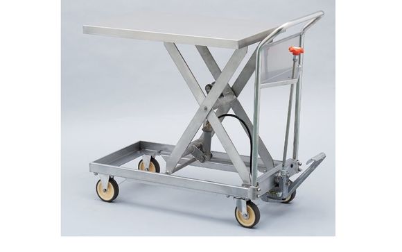 Lite weight mobile lift tables by Hamaco Industries Corporation