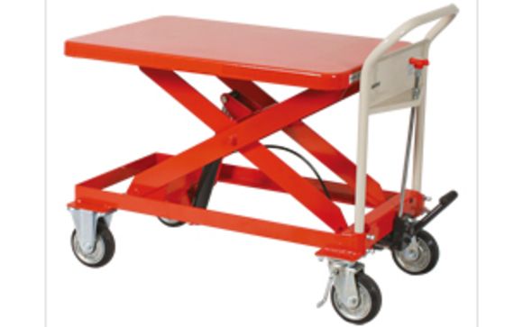 Heavy Duty Hydraulic Push Cart by Hamaco Industries Corporation in ...