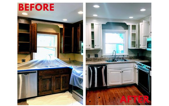 Refinish Cabinets By 360 Painting Richmond In Henrico Va Alignable