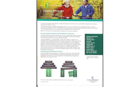 Income Protector by Combined Insurance Co-America