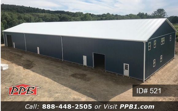 60 W X 200 L X 20 6 H Pole Building By Pioneer Pole Buildings