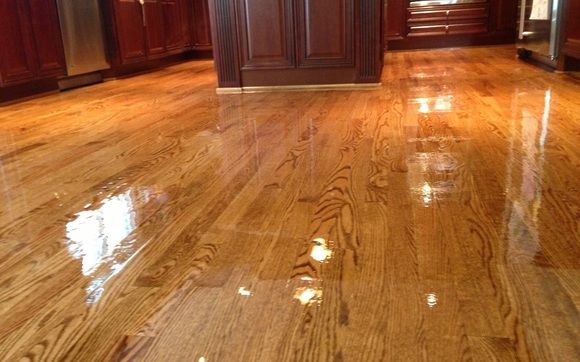 Polyurethane Oil Base Finish By L A Floors In Rockville Md