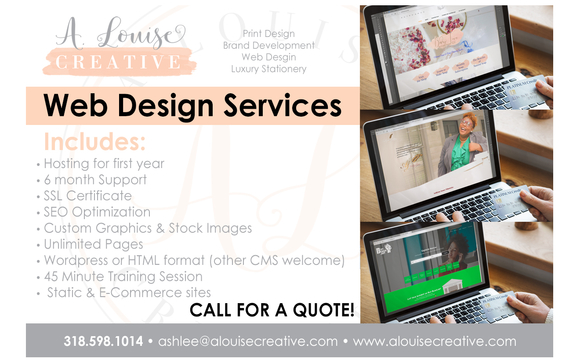 Web Design by A. Louise Creative in Woodmore, MD - Alignable