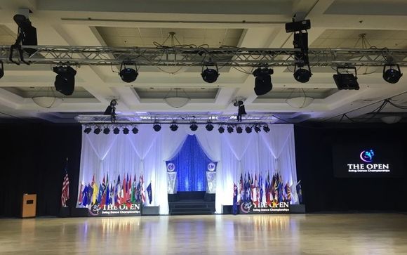 Portable Dance Floor Sales And Rentals Stage And Floor Lighting