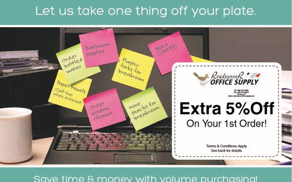 We Offer Much More By Roadrunner Office Supply In Tucson AZ Alignable