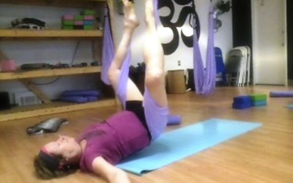 aerial yoga!  private sessions for one or 4 by Body Mind Circle