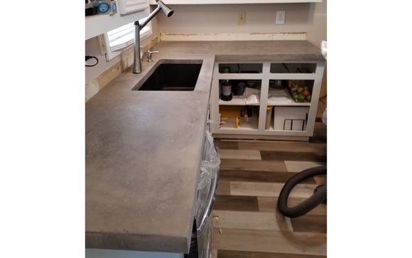 Concrete Countertops By Tradewinds Custom Designs Llc In Houston