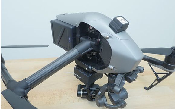 VuIR touch pro on an Inspire 2  by Intelligentuas LLC