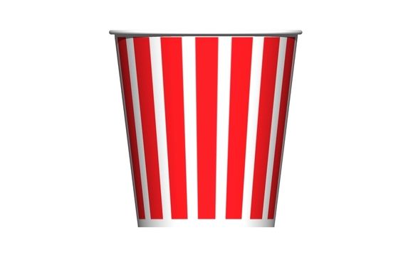 Paper Popcon/Chicken Bucket by Eco Cups International Corp.