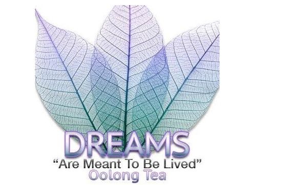 Dreams "Are Meant To Be Lived" Oolong Tea by QS Simple Treasures & Greetings, LLC 