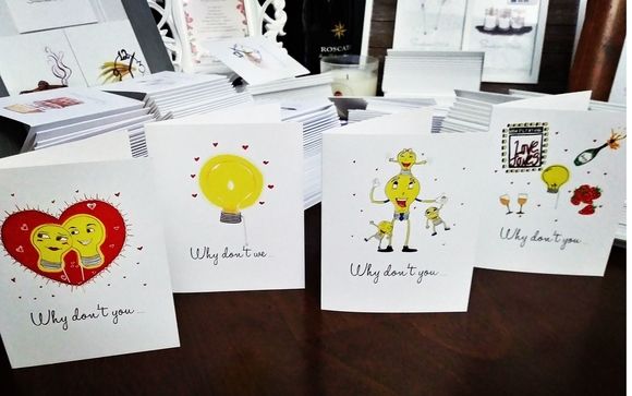 The Why don't "Bright Idea" Love Series Collection by QS Simple Treasures & Greetings, LLC 