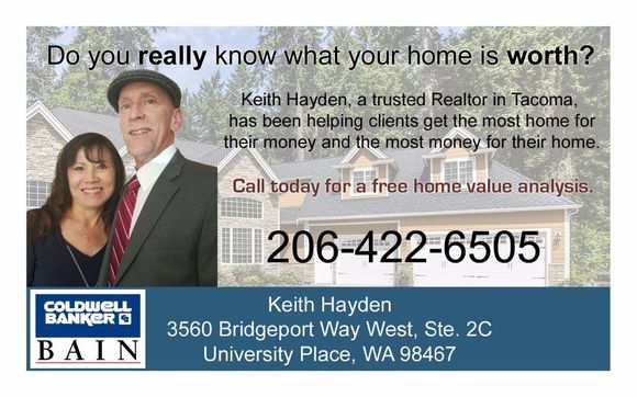 No Cost Home Value Analysis  by Coldwell Banker Bain