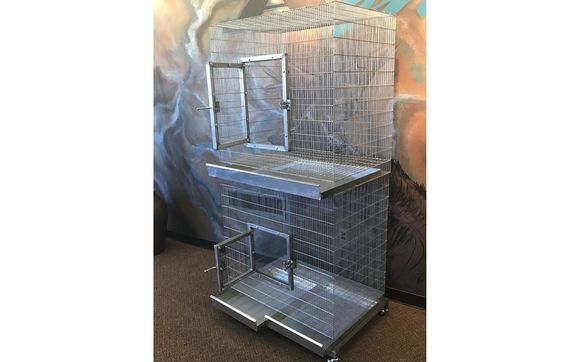 Various size caging for domestic and commercial use by A THRU Z CONSULTING & DISTRIBUTING, INC.
