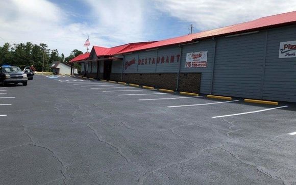 Crackseal, sealcoat and striping by GWP Paving