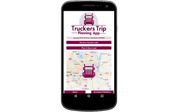 Team Leased and Owner Operator Truckers Trip Planning App by Young And Healthy Marketing LLC