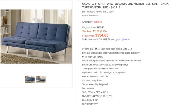 Sofa Bed Sleeper Futon 299 By Ideal Mattress Furniture