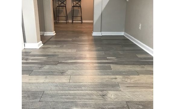 Floor Installation by Aulick Construction