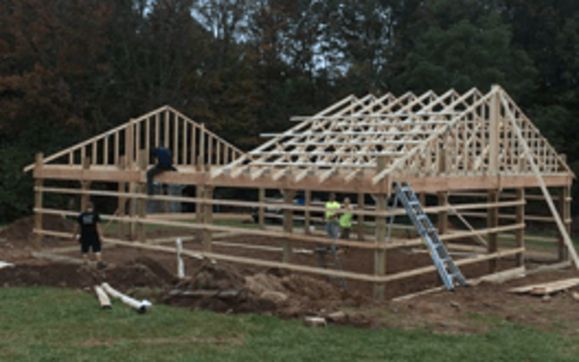 Pole Barns Garages Cabins By Universal Construction In